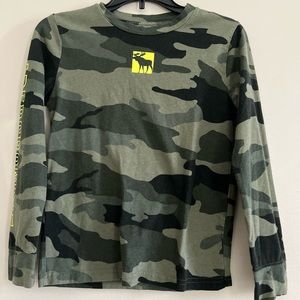 -Abercrombie Kids Camo Shirt-